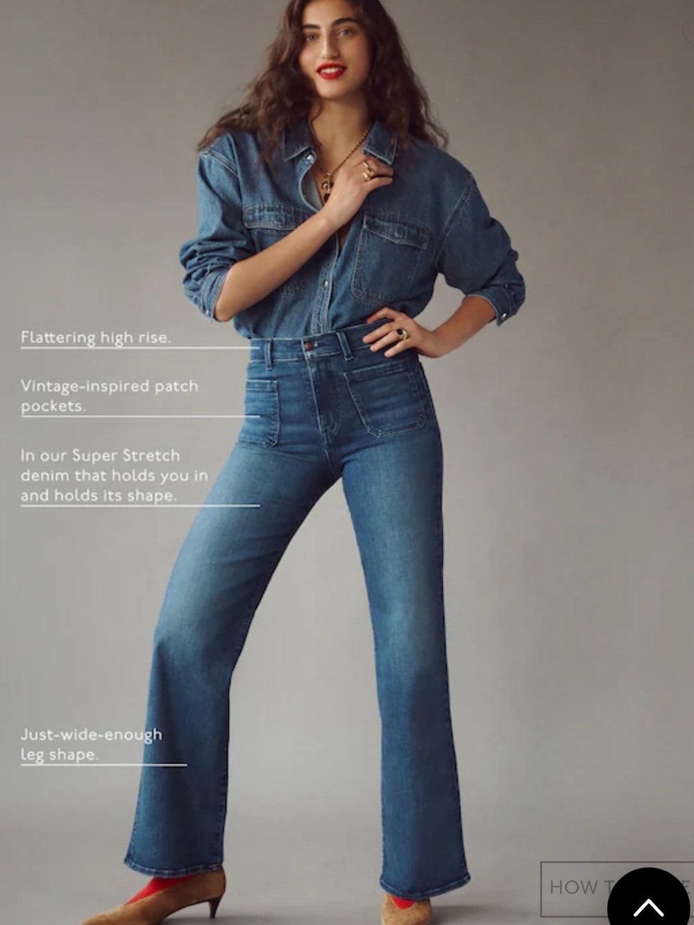 Madewell Emmett Wide Leg Jean